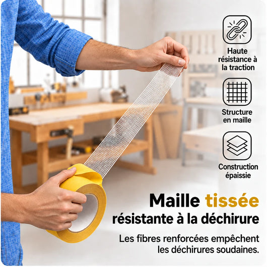 Ruban de fixation sans perçage